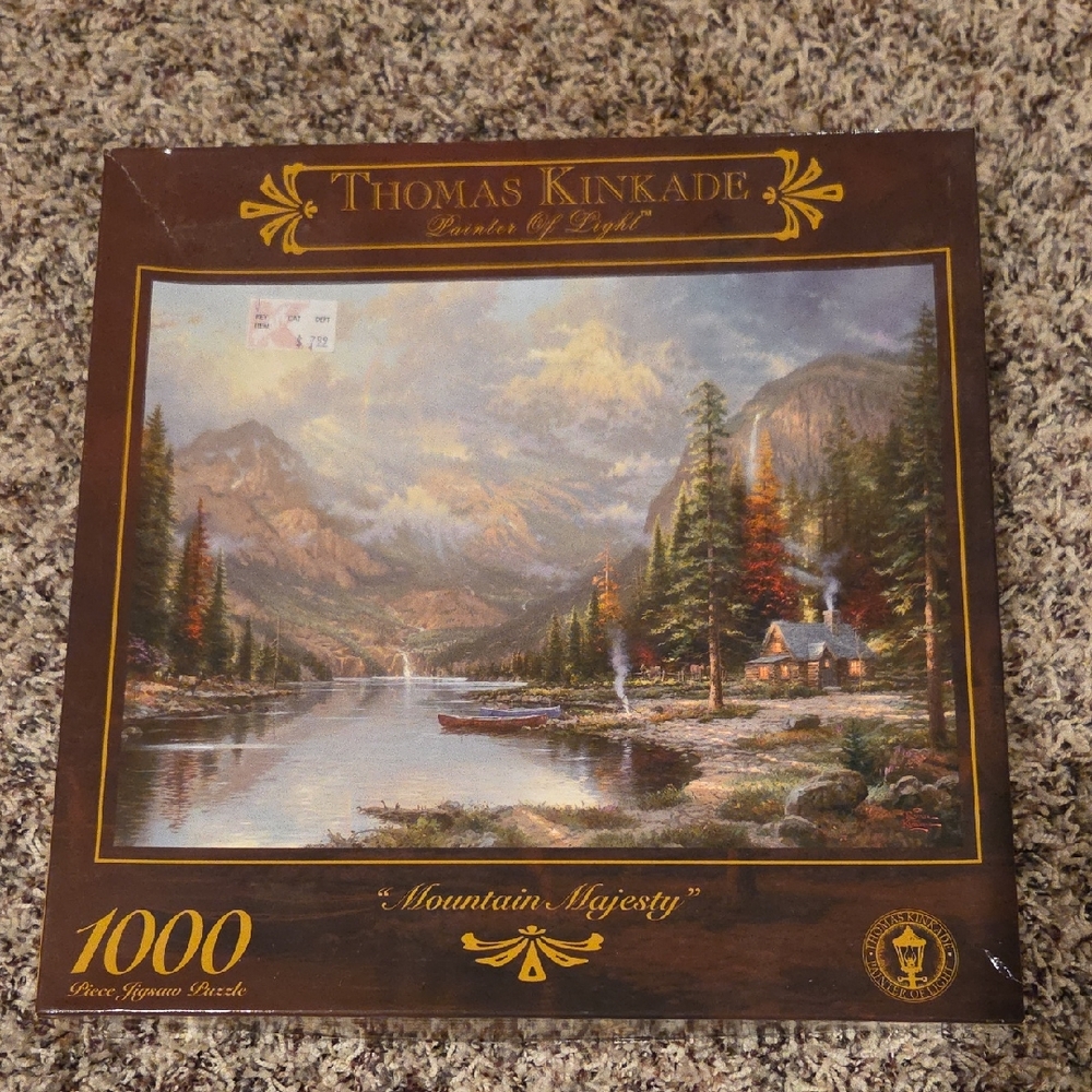 Thomas Kinkade Mountain Majesty Puzzle - 1000 Pieces By Ceaco